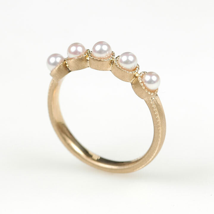 ジュリア・5パール・リング