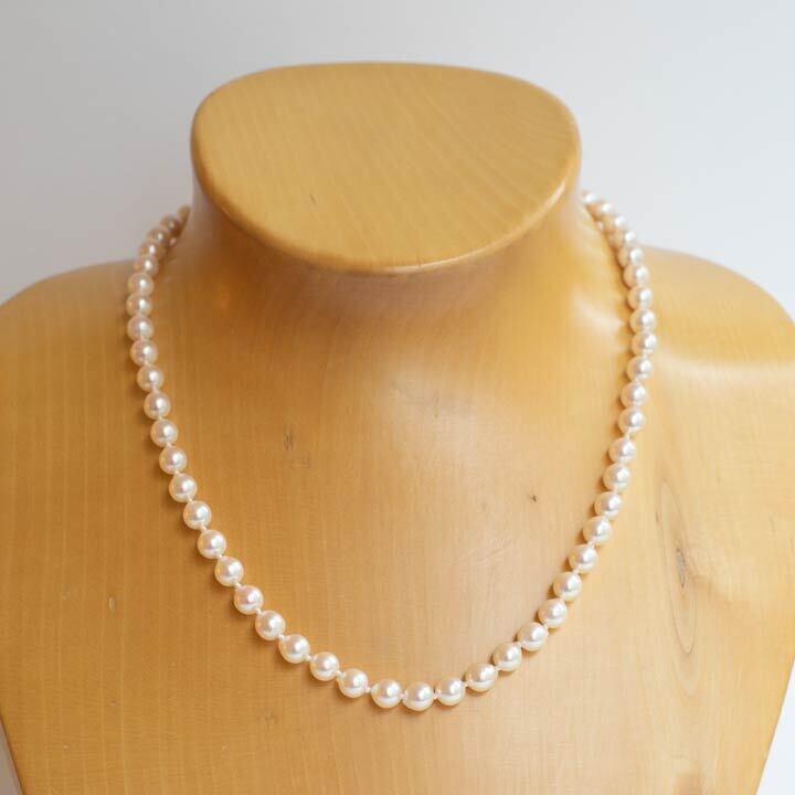 ジュディ・スモール・パール・ネックレス（50cm）