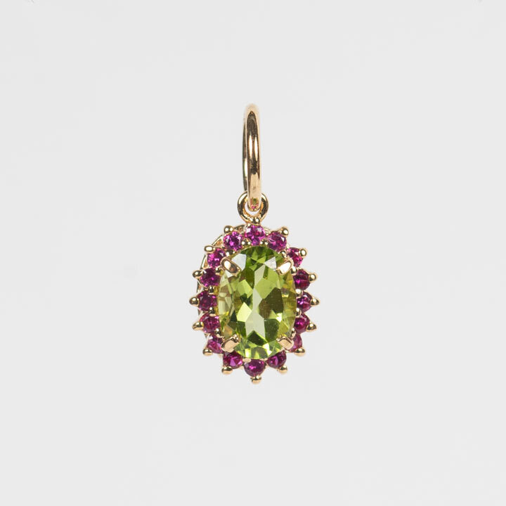 リンジー・チャーム［ペリドット×ルビー］