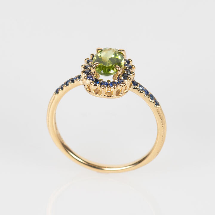 リンジー・リング［ペリドット×サファイア］