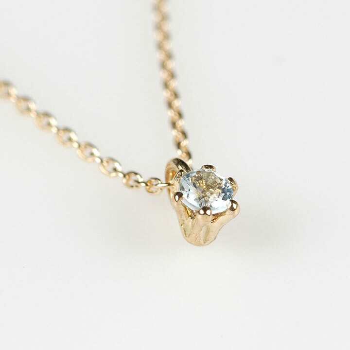 プリンセス・ネックレス［3月：アクアマリン］