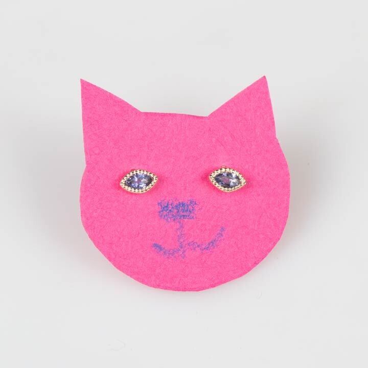 Cat’s Eye・ピアス［アイオライト］