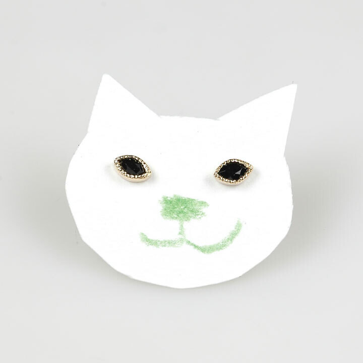 Cat’s Eye・ピアス［オニキス］