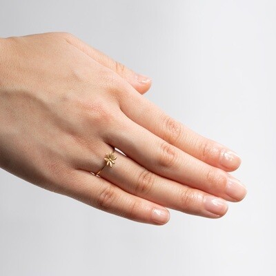 dress a dress リング　指輪 DD・フラワー・リング（18K）