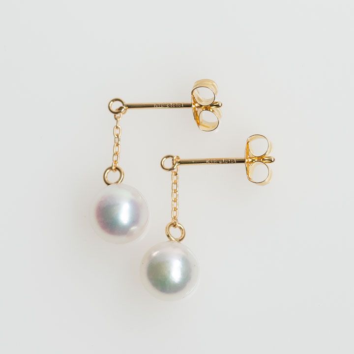 スウィンギング・パール・ピアス［M］