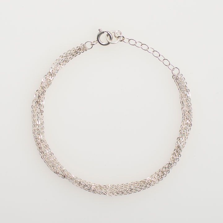 トゥインクル・トゥインクル・シルバー・6ロウ・ブレスレット