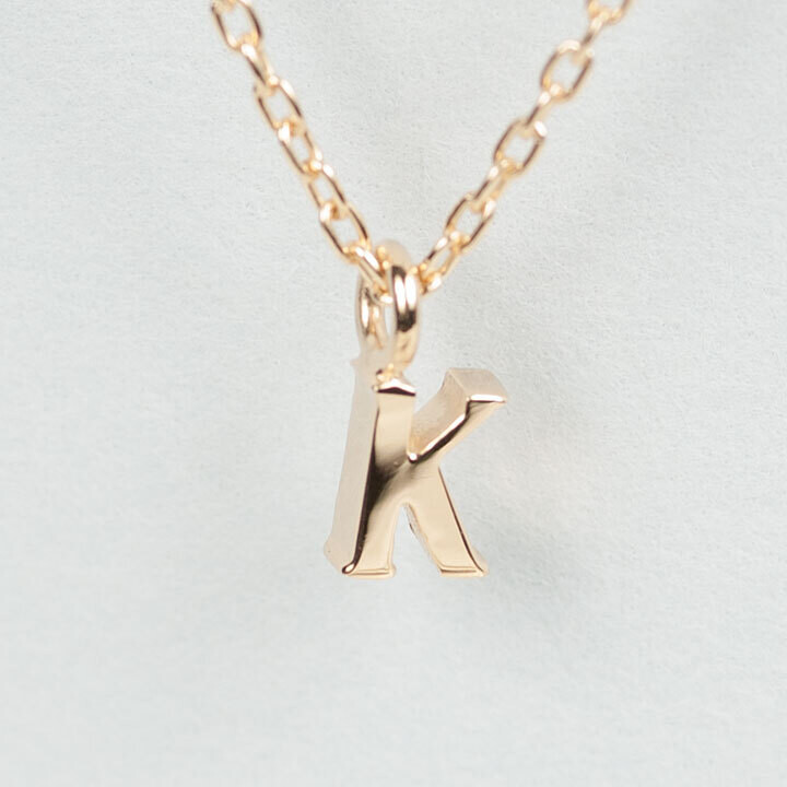 アルファベット・ネックレス［K］