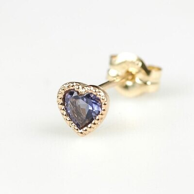 チャビー・ハーツ・ピアス［ネイビー］