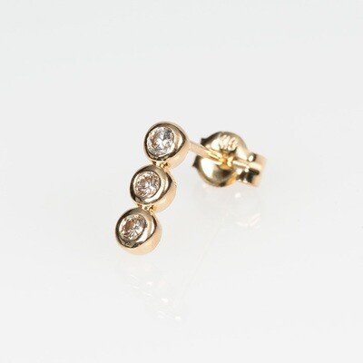 3 リトル・ダイアモンド・ピアス