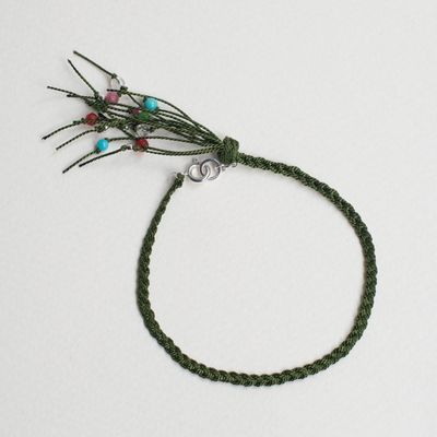 『花火』ブレスレット［グリーン］
