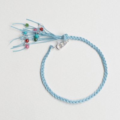 『花火』ブレスレット［ブルー］