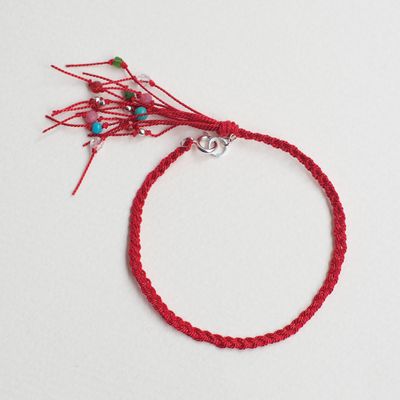 『花火』ブレスレット［赤］