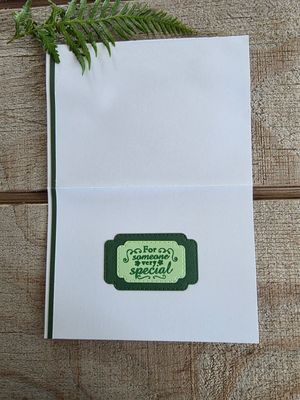 "Aroha" Fern Greeting Card - Love