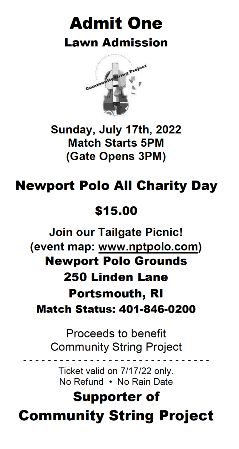 Charity Day at Newport Polo