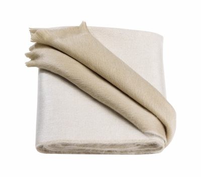ALPACA LOCA huivi | Beige/valkoinen ALPACA LOCA huivi | Beige/valkoinen