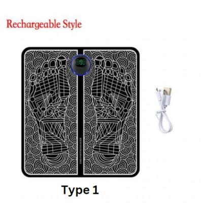 EMS TENS Foot Massage Mat, Helps Circulation, Relieves Pain 