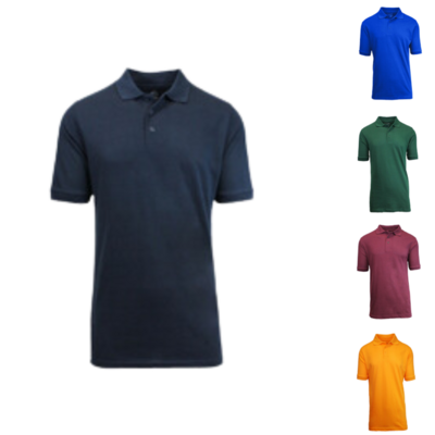 Pre-K-2 Grade Navy Polo