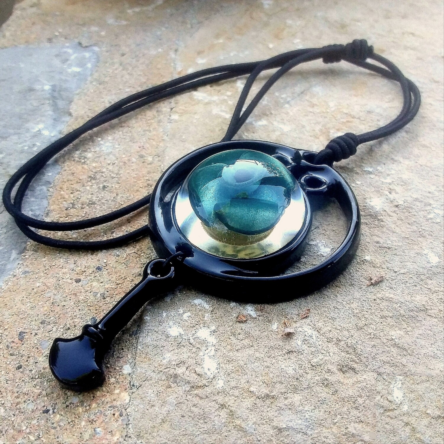 Collier Fleur Art Nouveau 