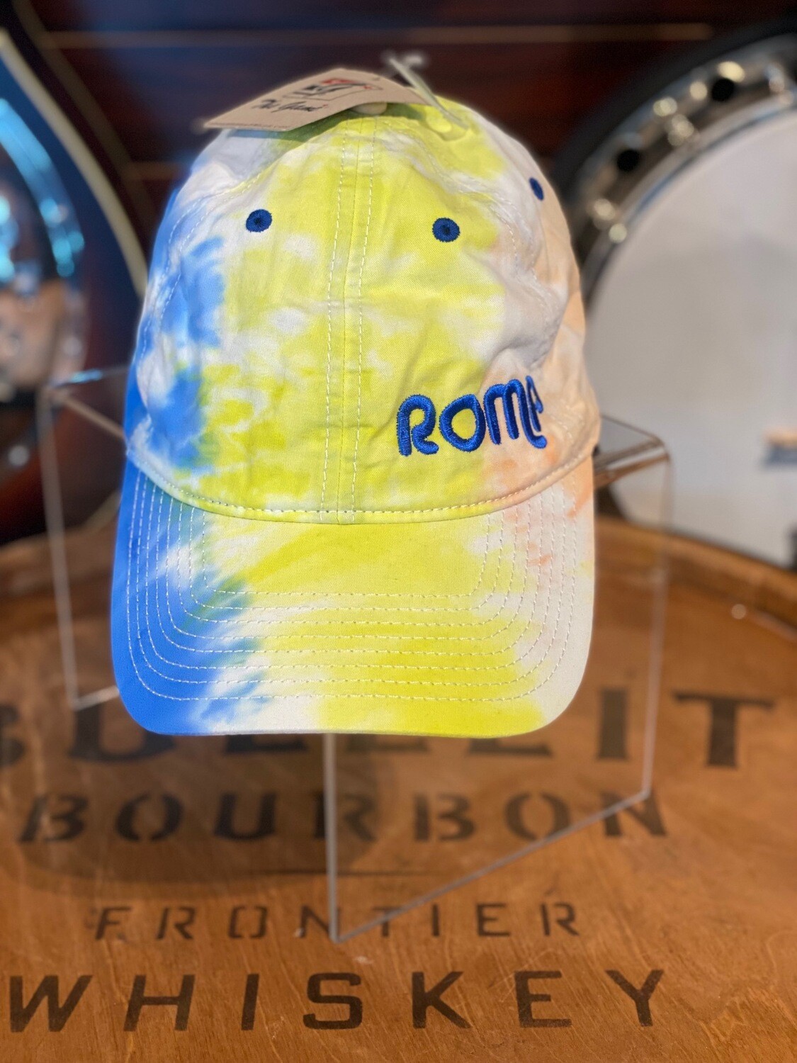 ROMP Cap Yellow/Blue TieDye