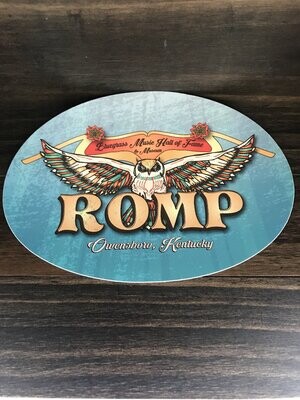 ROMP Oval Sticker