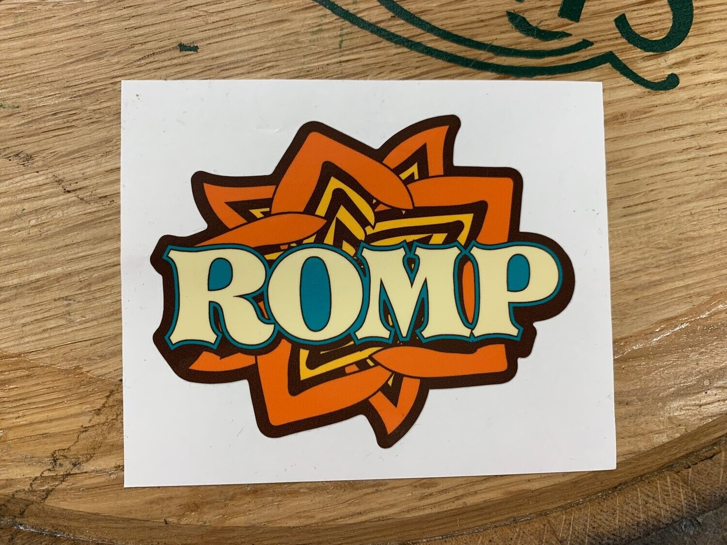 ROMP Flower Sticker