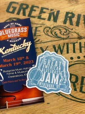 Great American Bluegrass Jam Sticker