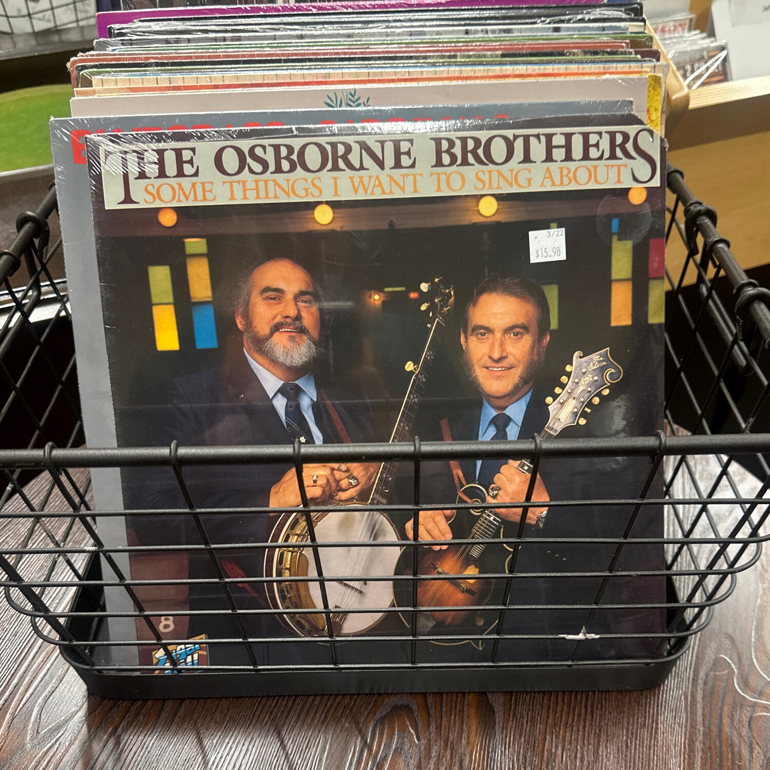Osborne Brothers Some Things I Want To Sing About LP