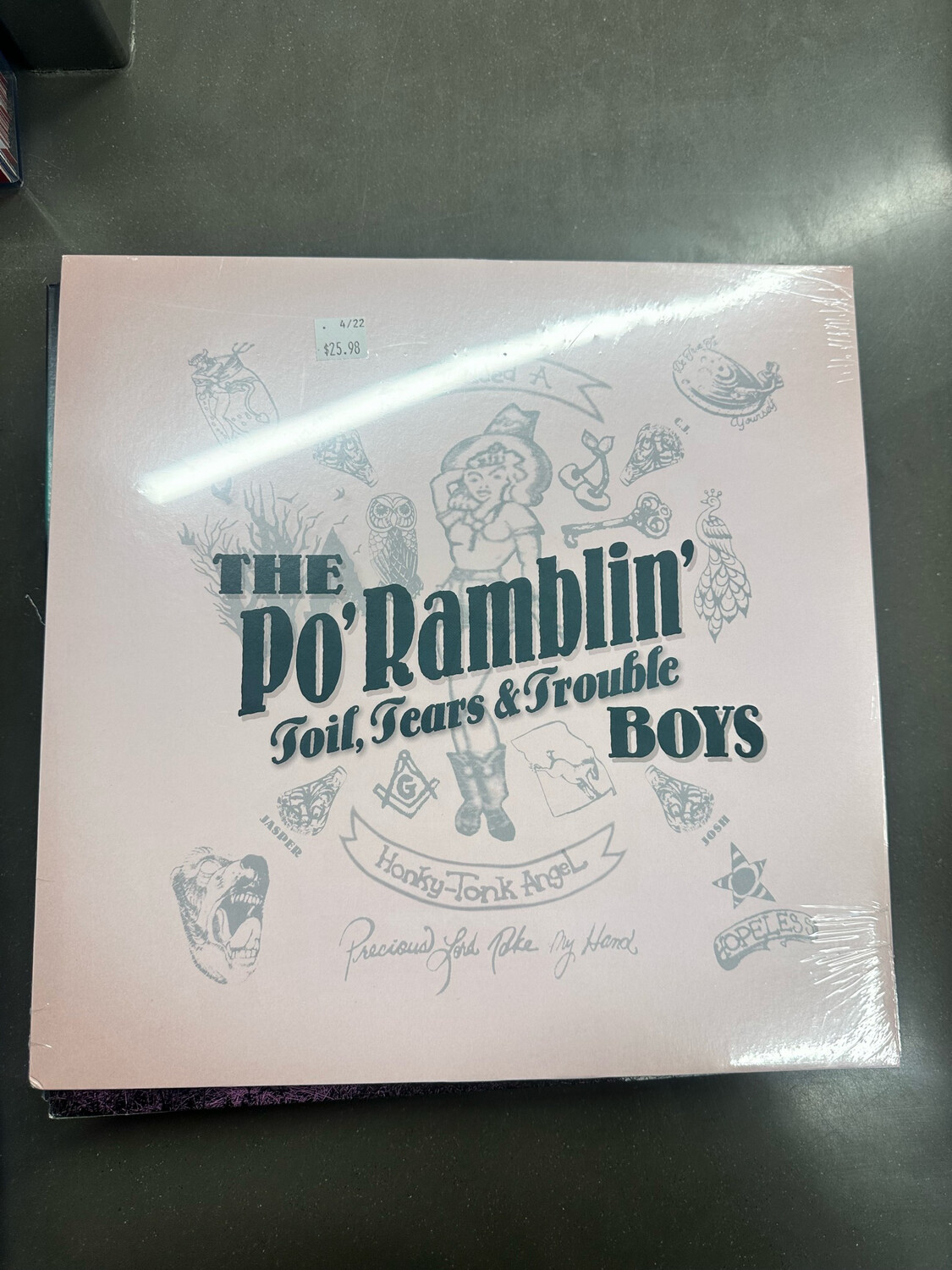 Po Ramblin Boys Toil, Tears, Trouble LP