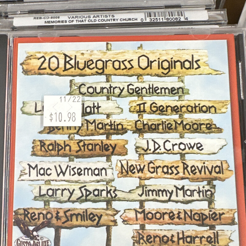 Various Artists 20 Bluegrass Originals