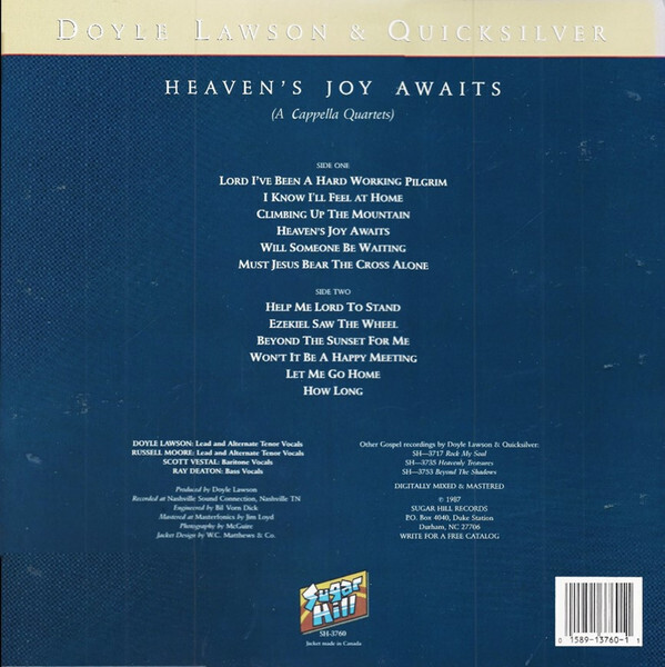 Doyle Lawson And Quicksilver Heaven's Joy Awaits