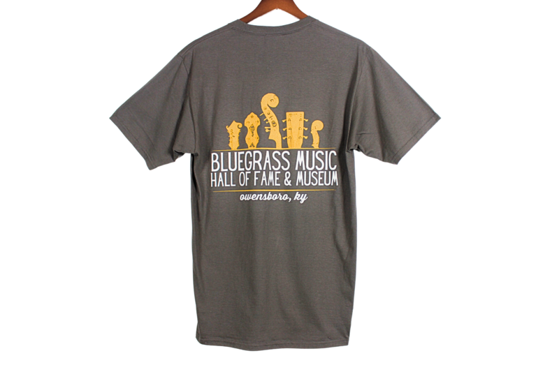 Bluegrass Music Hall of Fame Headstock Tee L