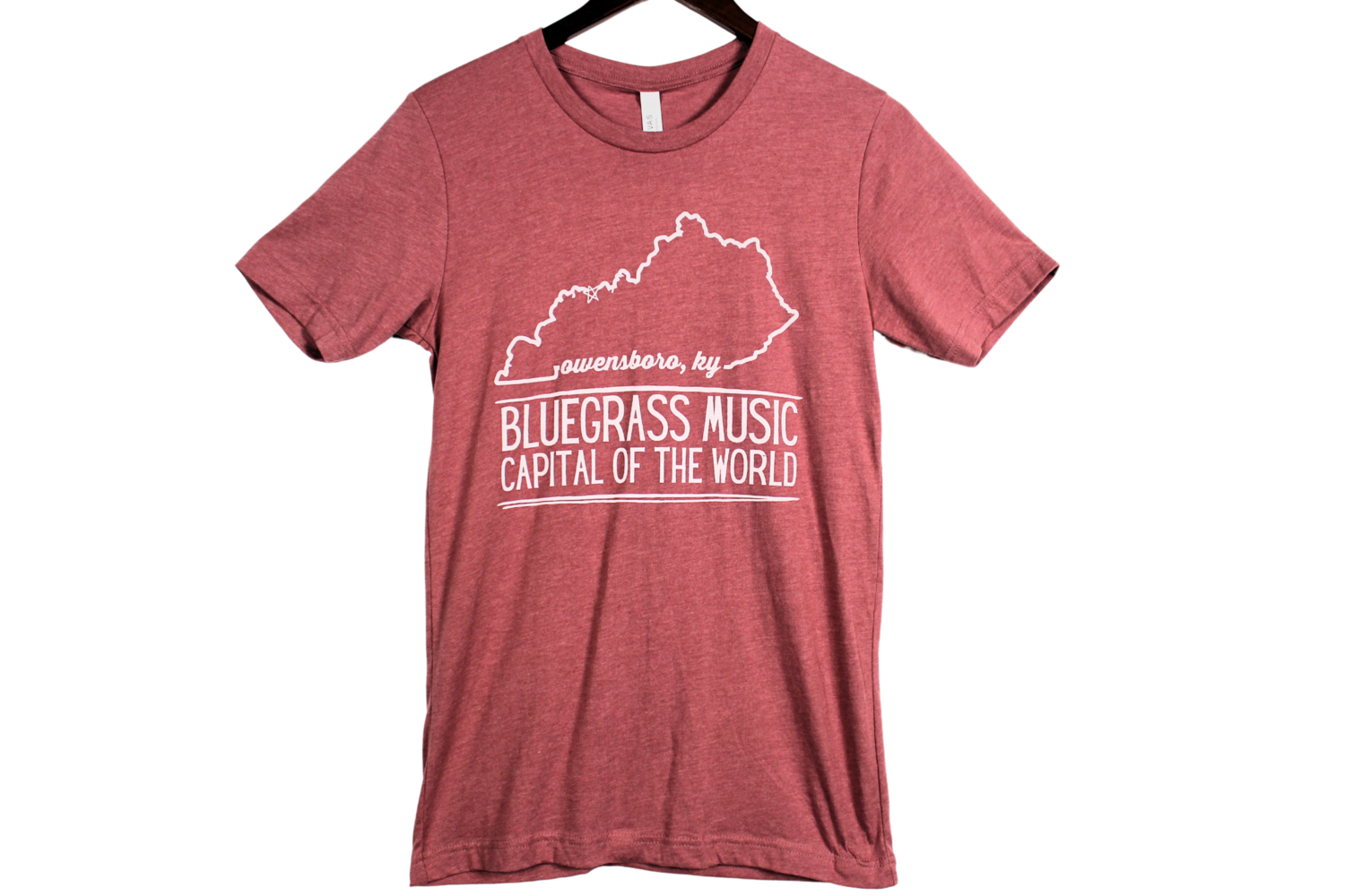 Bluegrass Music Capital Tee Mauve L