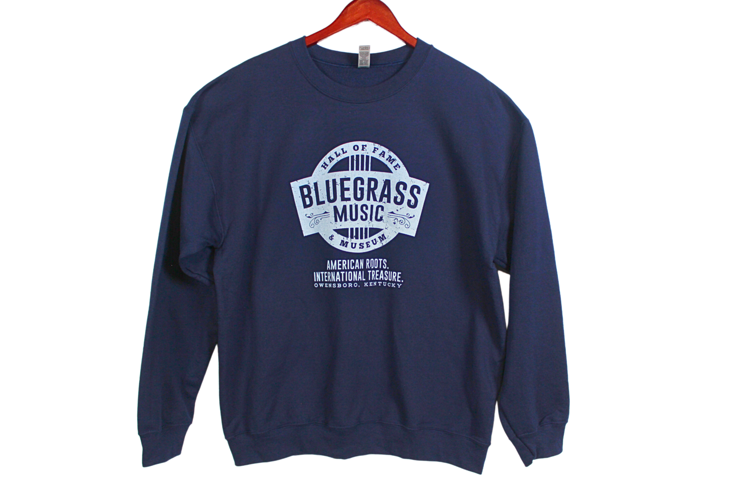 Bluegrass Music Hall of Fame Navy Sweatshirt XL