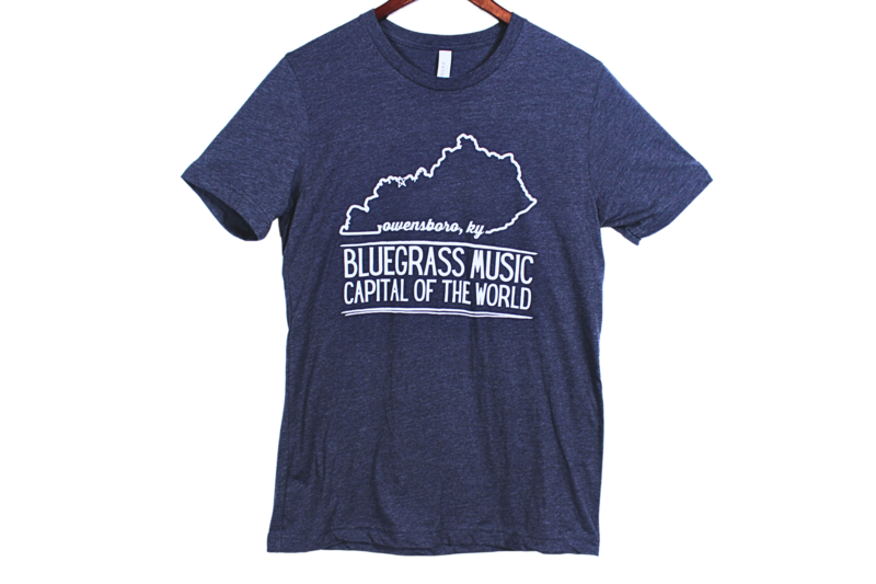 Bluegrass Music Capital Tee Navy 3XL
