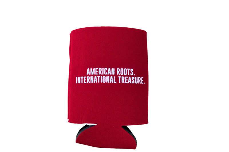 HOF Koozie Red