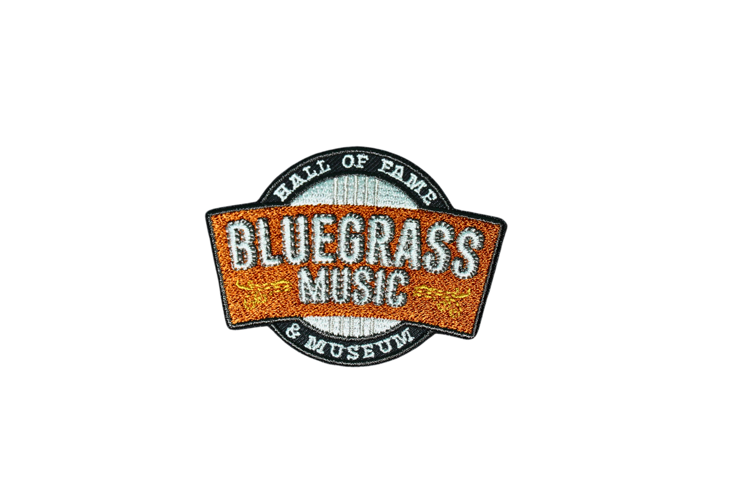 Bluegrass Music Hall of Fame Iron On Patch