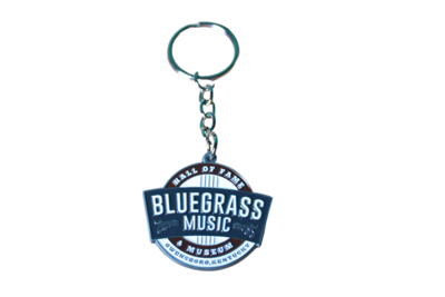 Bluegrass Music Hall of Fame Metal Keychain