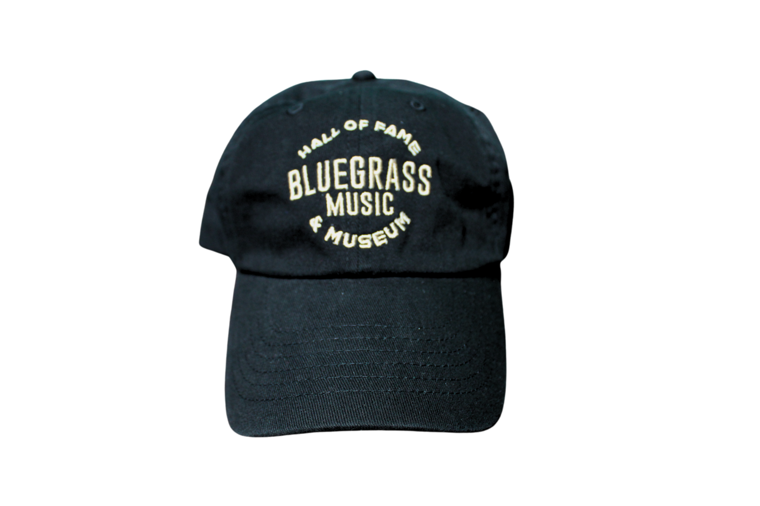 Bluegrass Music Hall of Fame Logo Hat Black