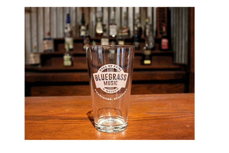 Bluegrass Music Hall of Fame Pint Glass