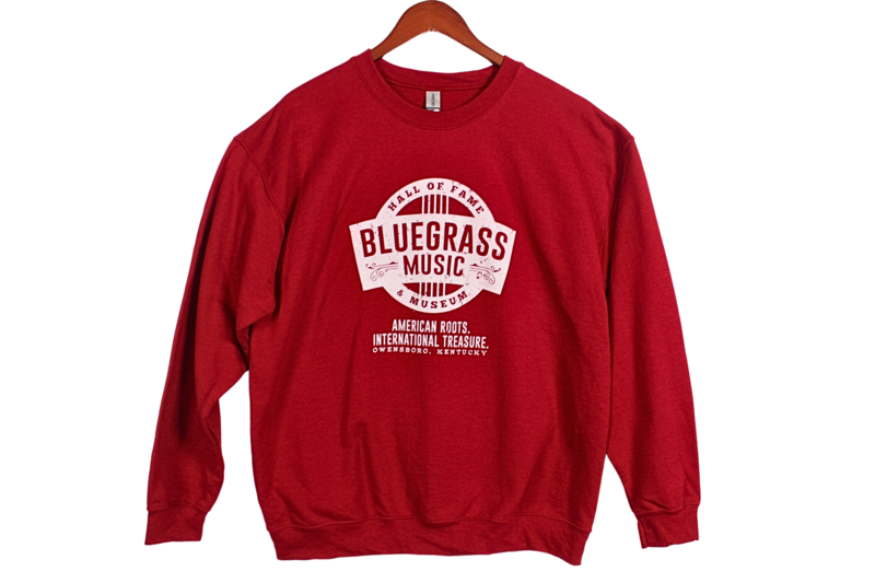 Bluegrass Music Hall of Fame Cardinal Sweatshirt M
