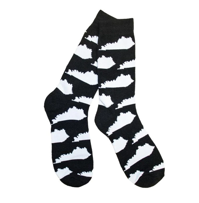KY Socks Black And White