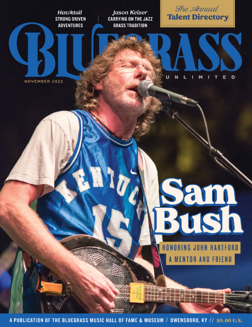 November 2022 Bluegrass Unlimited - Sam Bush