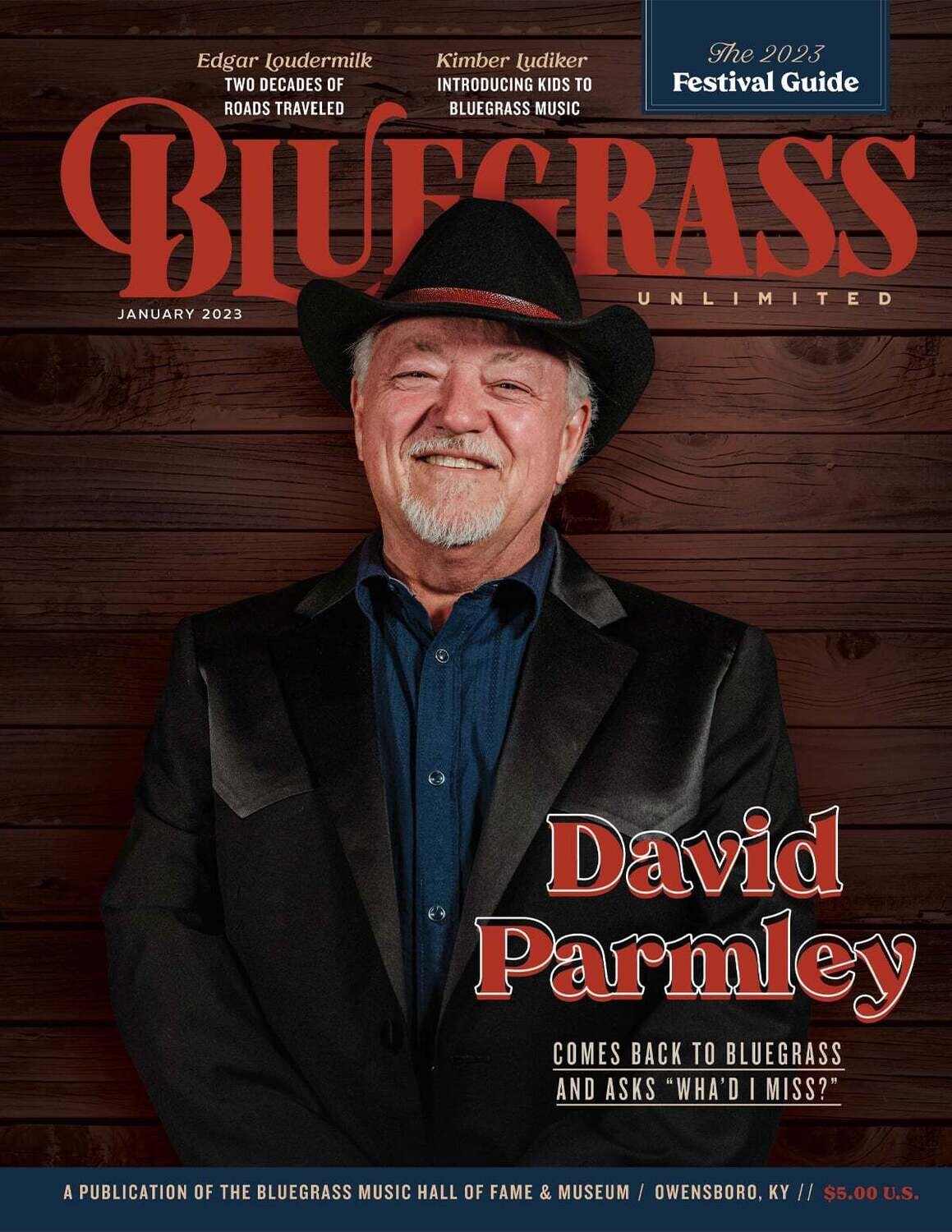 January 2023 Bluegrass Unlimited - David Parmley