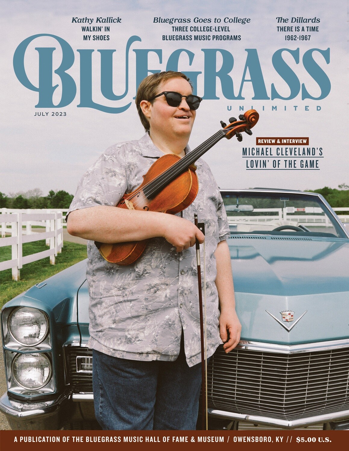 July 2023 Bluegrass Unlimited - Michael Cleveland