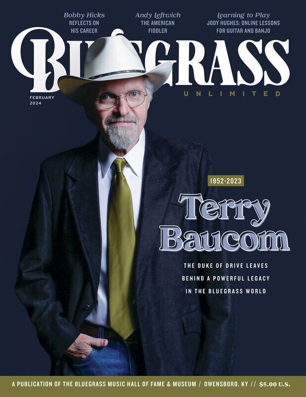 February 2024 Bluegrass Unlimited - Terry Baucom