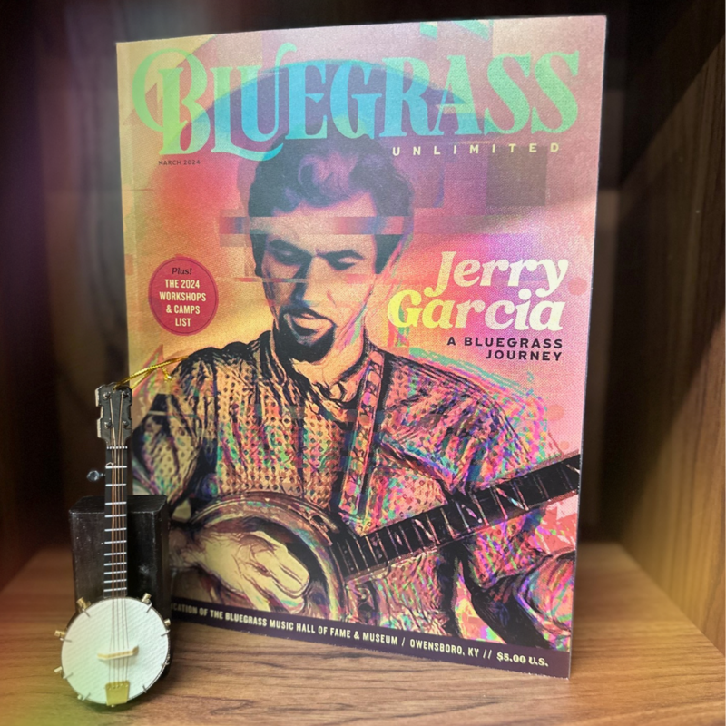 March 2024 Bluegrass Unlimited -Jerry Garcia