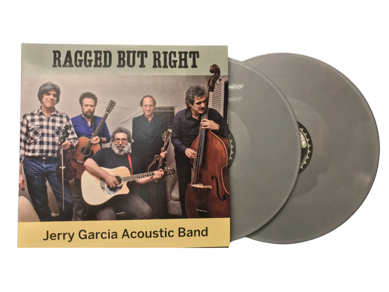 Ragged but Right LP - Jerry Garcia - EXCLUSIVE SILVER VINYL