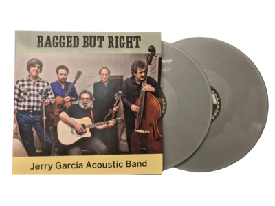 Ragged but Right LP - Jerry Garcia - EXCLUSIVE SILVER VINYL