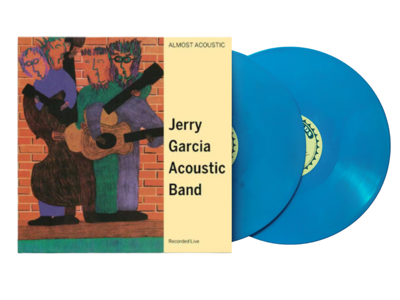 Almost Acoustic LP - Jerry Garcia- EXCLUSIVE AQUA VINYL