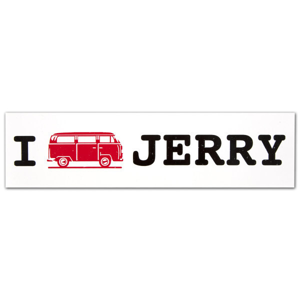 Jerry Garcia Bus Bumpersticker